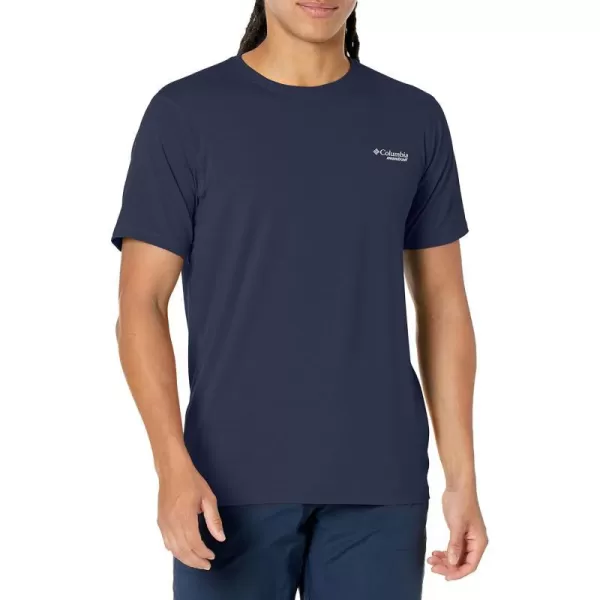 imageColumbia Mens Endless Trail Running Tech TeeCollegiate Navy
