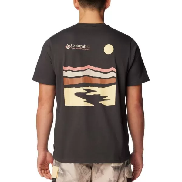 imageColumbia Mens Explorers Canyon Back Short Sleeve TeeSharkHeritage Hills