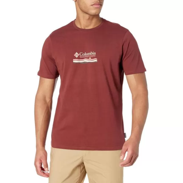 imageColumbia Mens Explorers Canyon Back Short Sleeve TeeSpiceHeritage Hills