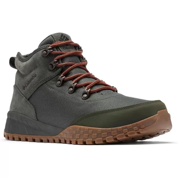 imageColumbia Mens Fairbanks Mid Snow ShoeGravelDark Moss