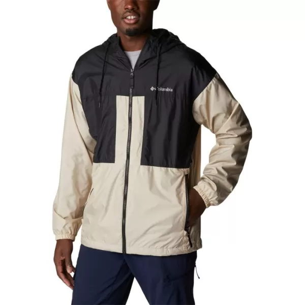 imageColumbia Mens Flash Challenger Lined WindbreakerAncient FossilBlack