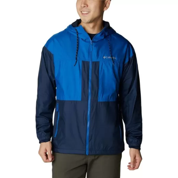 imageColumbia Mens Flash Challenger Lined WindbreakerCollegiate NavyBright Indigo