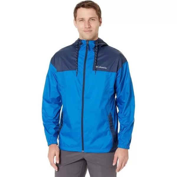 imageColumbia Mens Flash Challenger WindbreakerBright IndigoCollegiate Navy