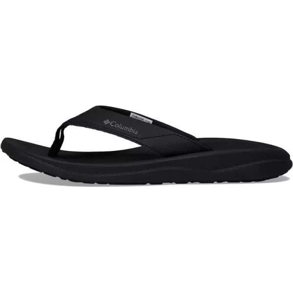 imageColumbia Mens Flip FlopBlackTitanium Grey Steel
