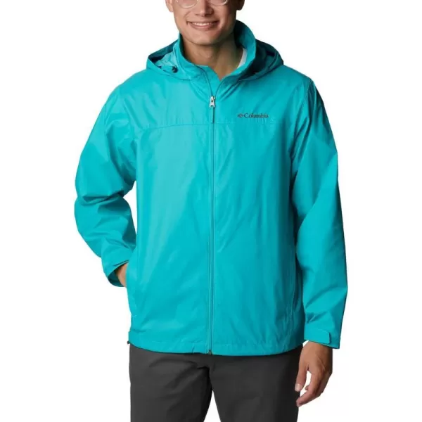 imageColumbia Mens Glennaker Rain JacketBright Aqua