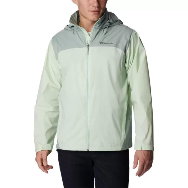 imageColumbia Mens Glennaker Rain JacketIce GreenNiagara
