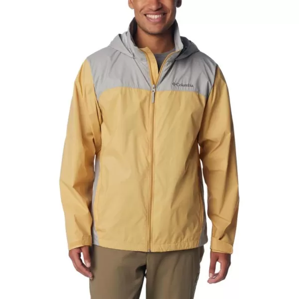 imageColumbia Mens Glennaker Rain JacketLight CamelFlint Grey