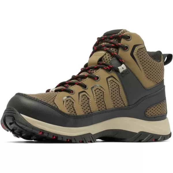 imageColumbia Mens Granite Trail Mid Waterproof Hiking ShoeMudBlack