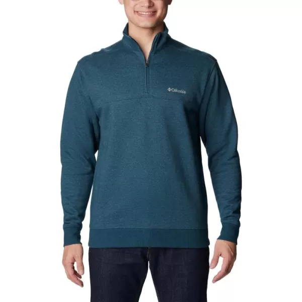 imageColumbia Mens Hart Mountain Ii Half ZipNight Wave Heather