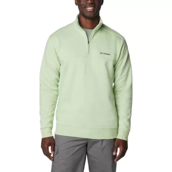 imageColumbia Mens Hart Mountain Ii Half ZipSage Leaf Heather