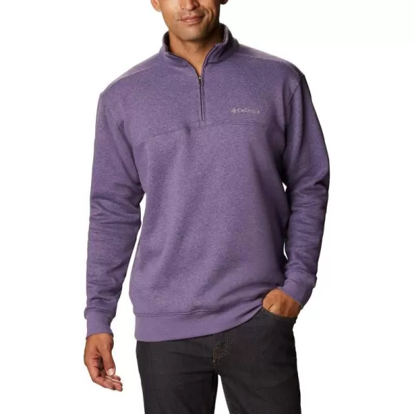 imageColumbia Mens Hart Mountain Ii Half ZipSoft Purple Heather
