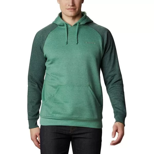 imageColumbia Mens Hart Mountain Ii HoodieThyme Green HeatherSpruce Heather