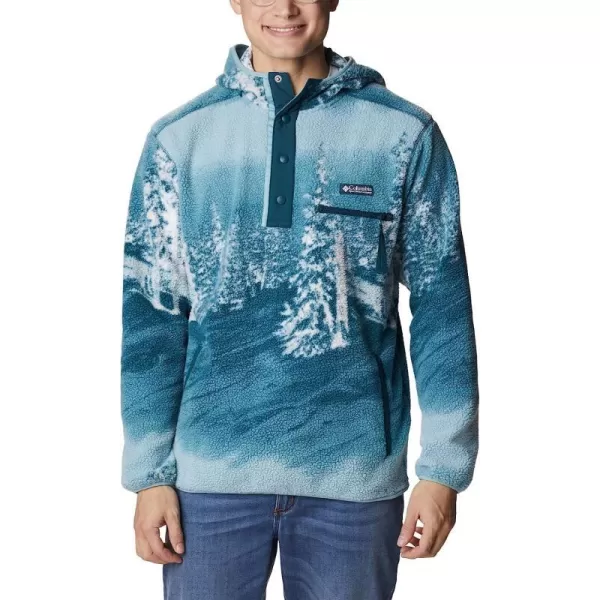 Night Wave Solar Ski Print
