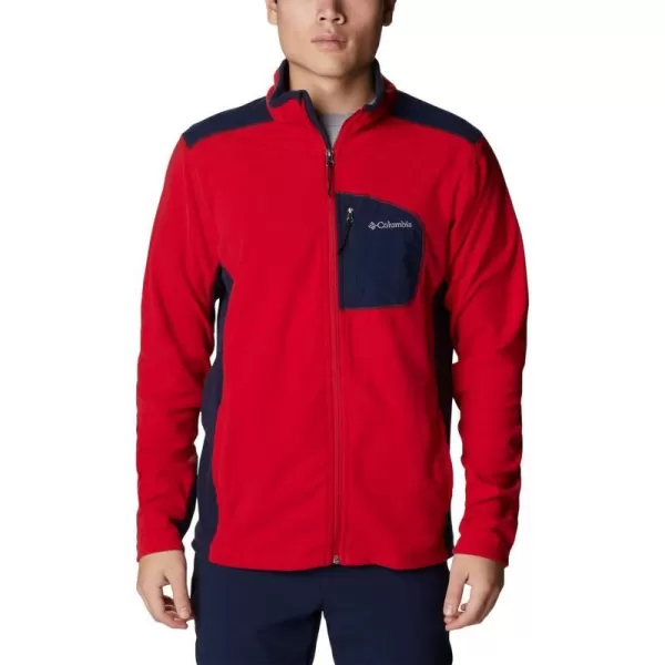 imageColumbia Mens Klamath Range Full ZipMountain RedCollegiate Navy
