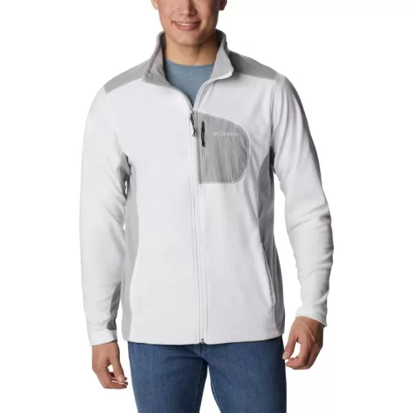 imageColumbia Mens Klamath Range Full ZipWhiteColumbia Grey