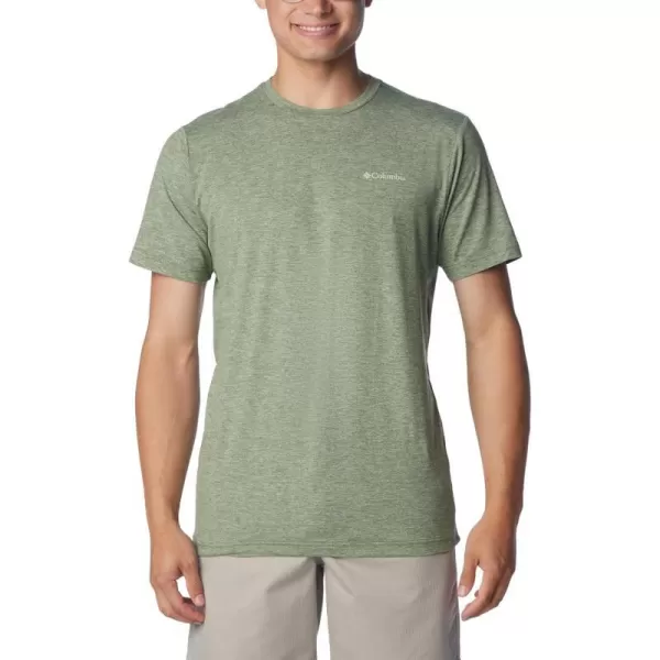 imageColumbia Mens Kwick Hike Back Graphic Short Sleeve TeeCanteen HeatherMountainair