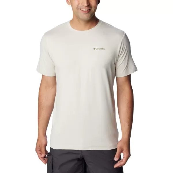 imageColumbia Mens Kwick Hike Back Graphic Short Sleeve TeeDark StoneNaturally Boundless