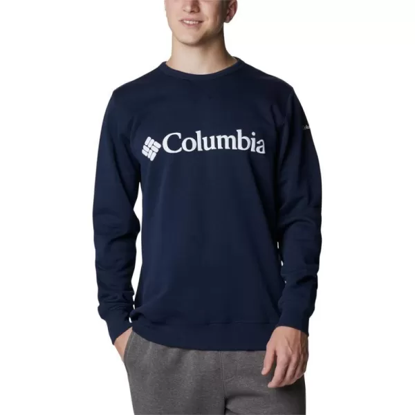 imageColumbia Mens Logo Fleece CrewCollegiate Navy