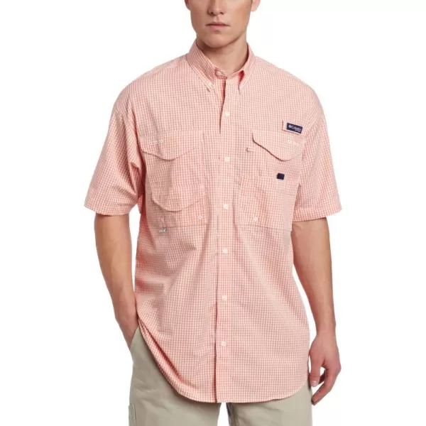 Bright Peach/Gingham