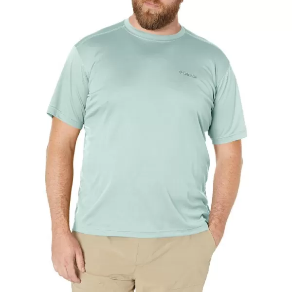 imageColumbia Mens Meeker Peak Short Sleeve CrewAqua Tone