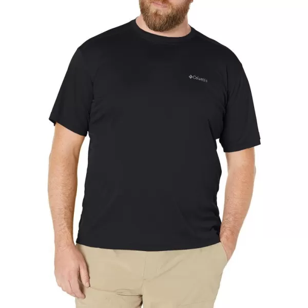 imageColumbia Mens Meeker Peak Short Sleeve CrewBlack
