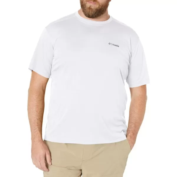 imageColumbia Mens Meeker Peak Short Sleeve CrewWhite