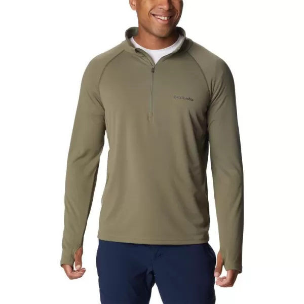 imageColumbia Mens Narrows Pointe Half ZipStone GreenOlive Green