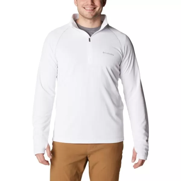 imageColumbia Mens Narrows Pointe Half ZipWhiteColumbia Grey
