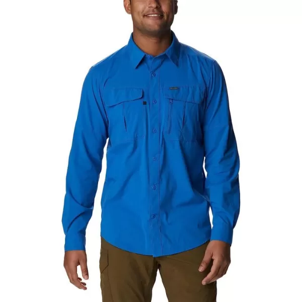 imageColumbia Mens Newton Ridge Ii Long SleeveBright Indigo