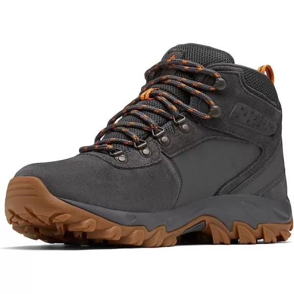 imageColumbia Mens Newton Ridge Plus Ii Suede Waterproof Hiking BootDark Grey Gold Amber