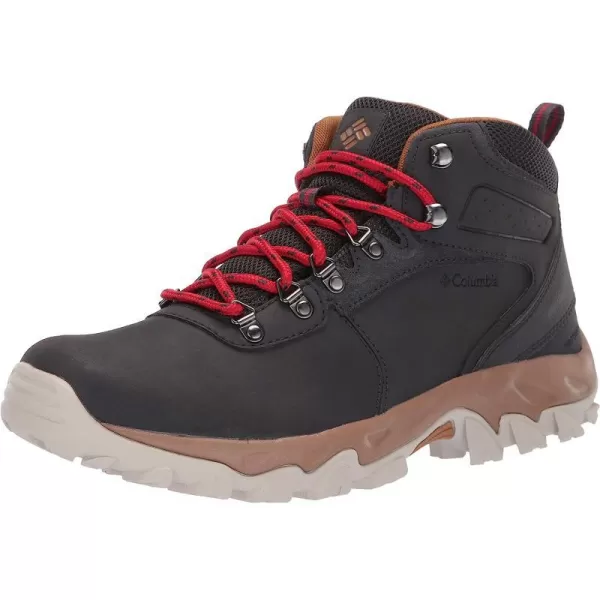 imageColumbia Mens Newton Ridge Plus Ii Waterproof Hiking ShoeShark Mountain Red
