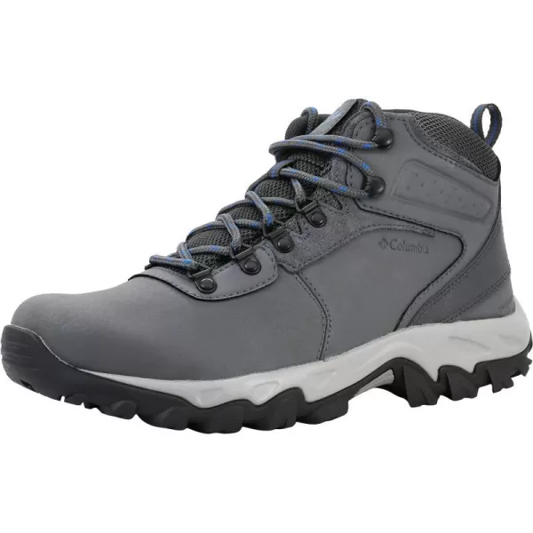 imageColumbia Mens Newton Ridge Plus Wp Hiking ShoeGraphiteRoyal