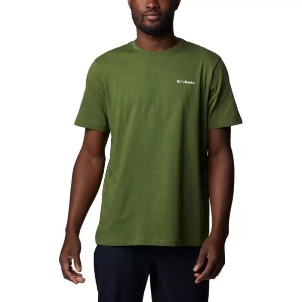 imageColumbia Mens North Cascades Short Sleeve TeePestoCsc Retro Box Graphic