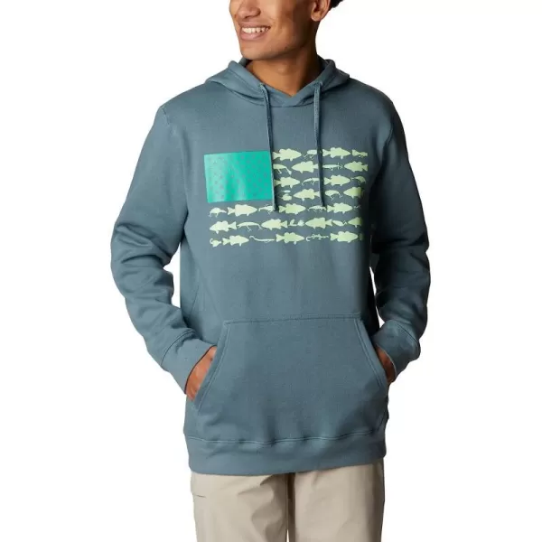 imageColumbia Mens PFG Fish Flag Ii HoodieMetalKey West Bass Lures