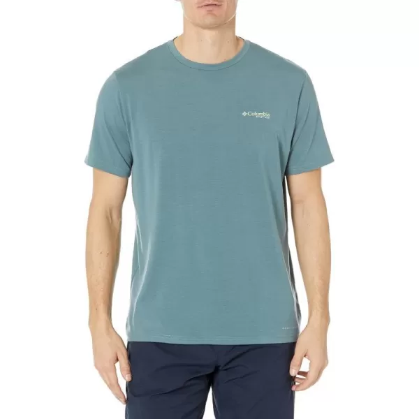 imageColumbia Mens PFG Fish Flag Tech Tee SsMetalSafari Gradient