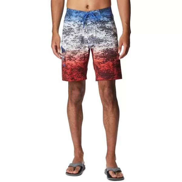 imageColumbia Mens PFG Offshore Ii Board ShortAmericana Digi Camo Fade
