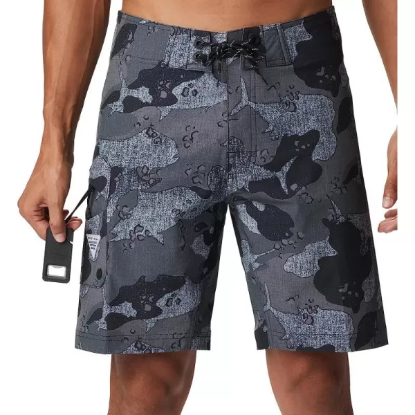 imageColumbia Mens PFG Offshore Ii Board ShortBlack Gamefish Camo