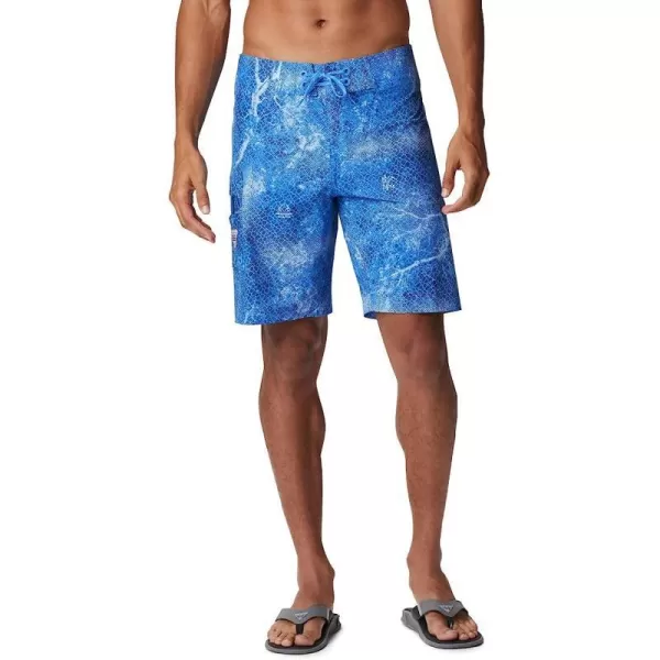 imageColumbia Mens PFG Offshore Ii Board ShortHarbor Blue Realtree Mako