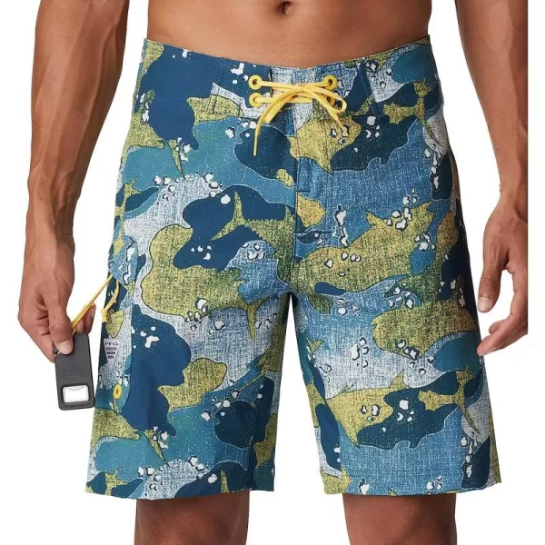 imageColumbia Mens PFG Offshore Ii Board ShortSun Glow Gamefish Camo