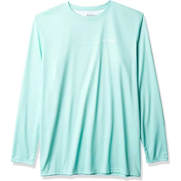 imageColumbia Mens PFG Terminal Tackle Fish Flag Long Sleeve Fishing ShirtGulf StreamDolphin