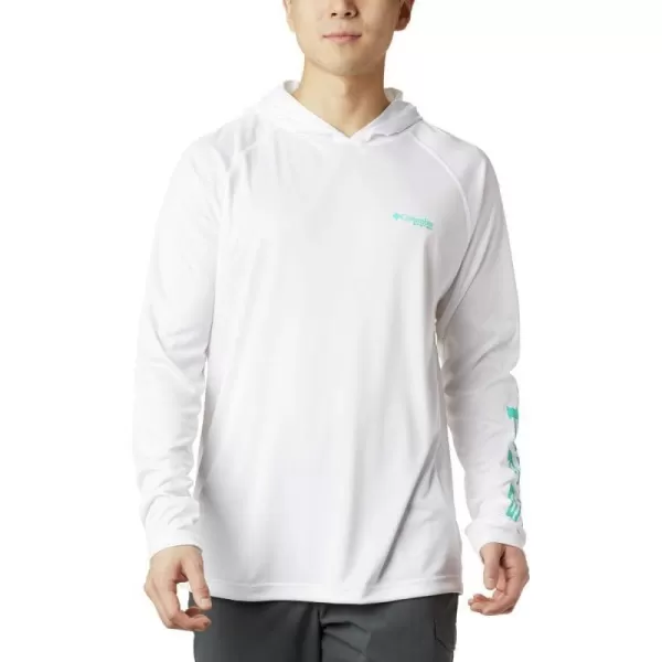 White/Bright Aqua Logo