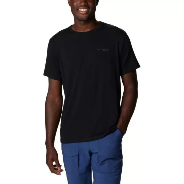 imageColumbia Mens PFG Triangle Fill Tech Tee Short SleeveBlackBlack Pfg Camo
