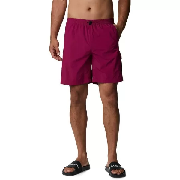 imageColumbia Mens Palmerston Peak Sport ShortRed OnionBlack
