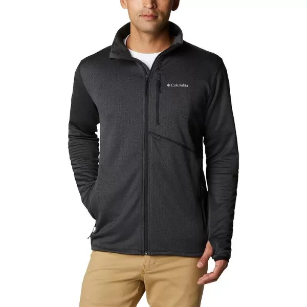 imageColumbia Mens Park View Fleece Full ZipBlack Heather