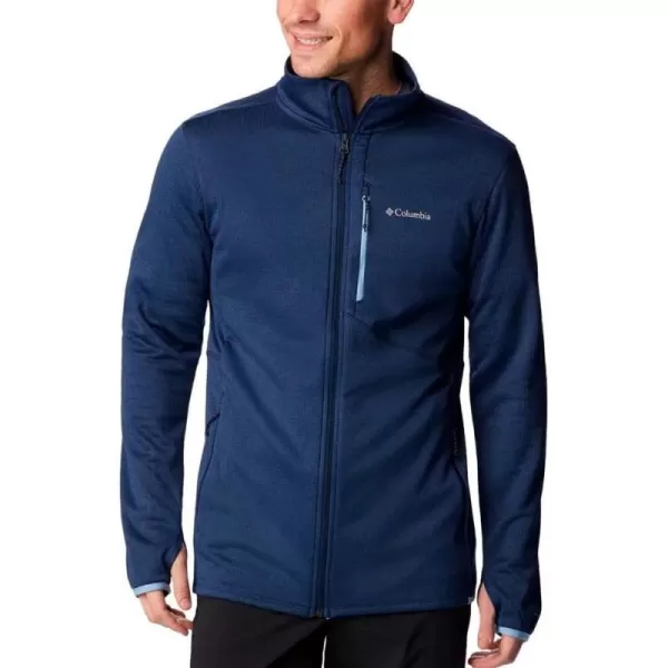 imageColumbia Mens Park View Fleece Full ZipCollegiate Navy Heather