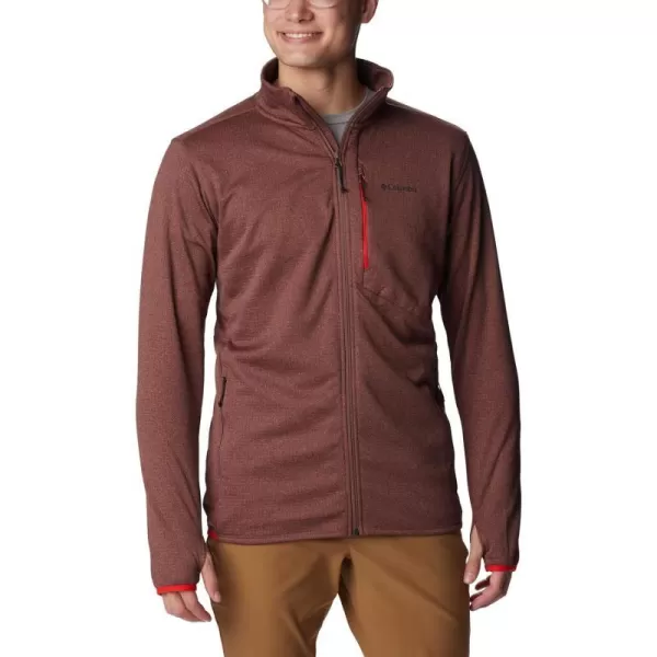imageColumbia Mens Park View Fleece Full ZipLight Raisin Heather