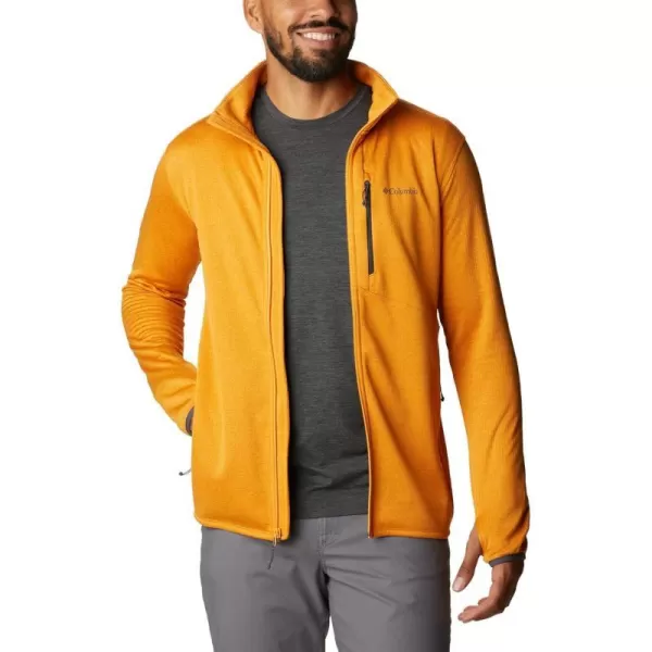 imageColumbia Mens Park View Fleece Full ZipMango HeatherShark