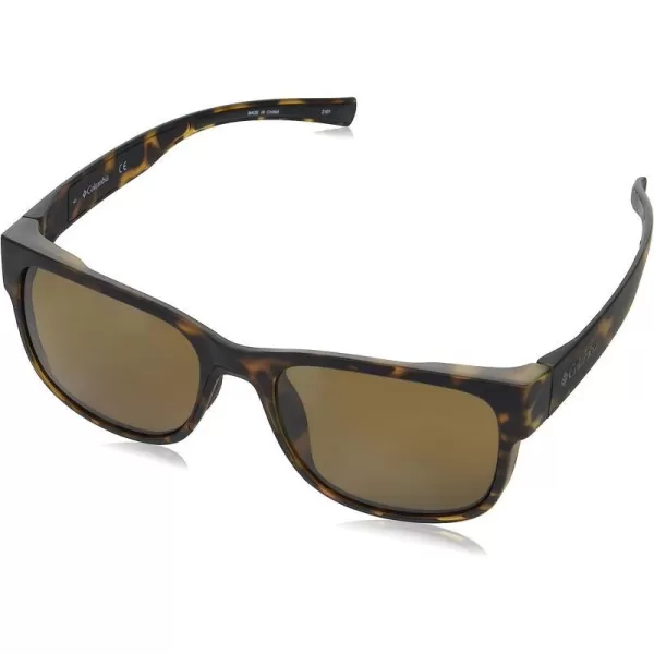 imageColumbia Mens Penns Creek Rectangular SunglassesMatte Dark Tortoise