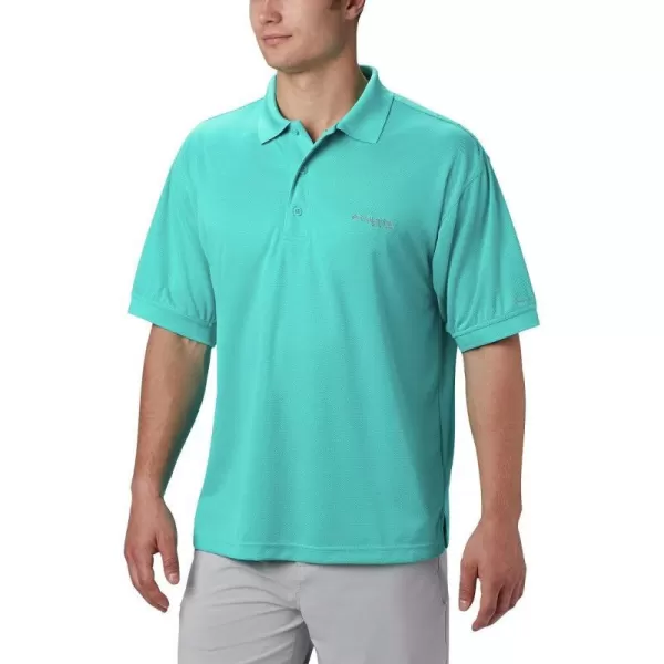 imageColumbia Mens Perfect Cast Polo ShirtBig Bright Aqua