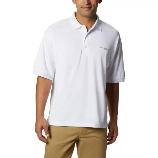 imageColumbia Mens Perfect Cast Polo ShirtBig White